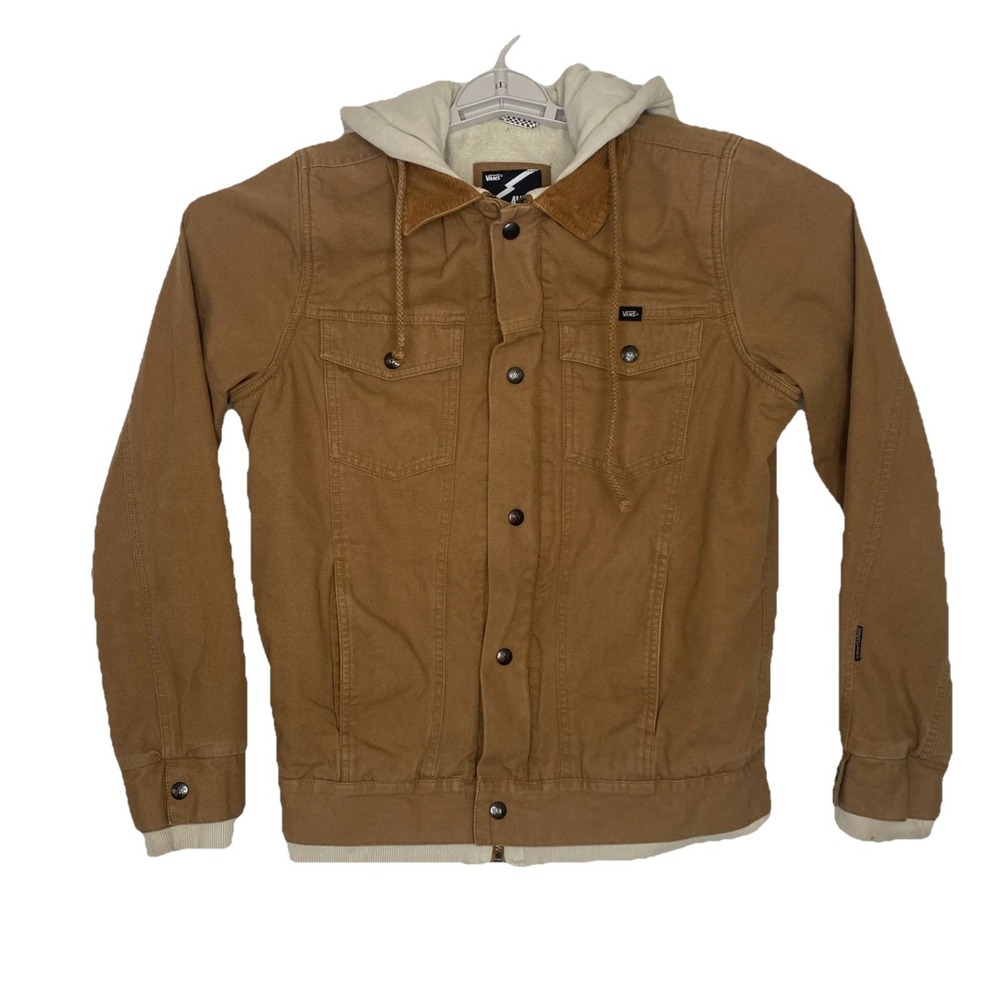 Vans AV78 Edict Skateboarding Anthony VanEngland‎ Lined Canvas Mens S Chore Coat